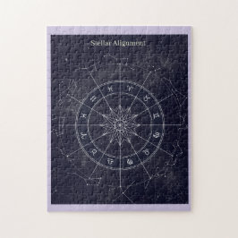 Quebra-cabeça Stellar Align Monochrome Art Jigsaw Puzzle ジグソーパズル