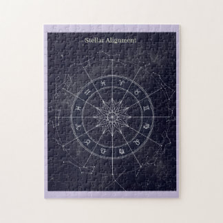 Quebra-cabeça Stellar Align Monochrome Art Jigsaw Puzzle ジグソーパズル