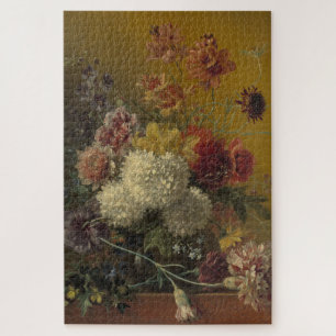 Quebra-cabeça Stilleven encontrou Bloemen - Elegante Vintage Flo