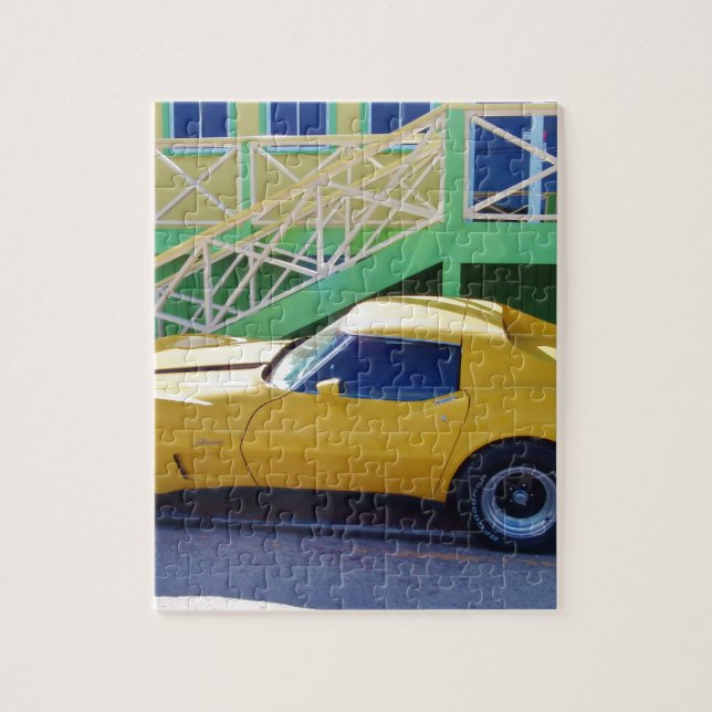 Quebra-cabeça Stingray. clássico de Corveta (Vertical)