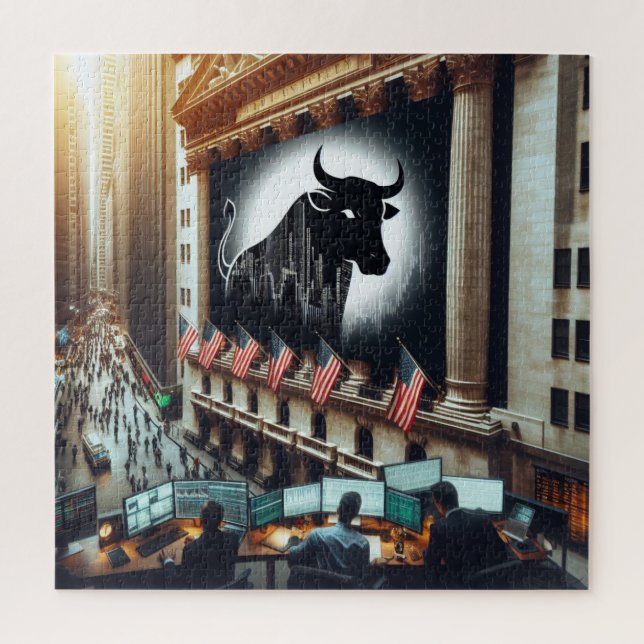Quebra-cabeça Stock Trading JigserQuebra-cabeça (Vertical)