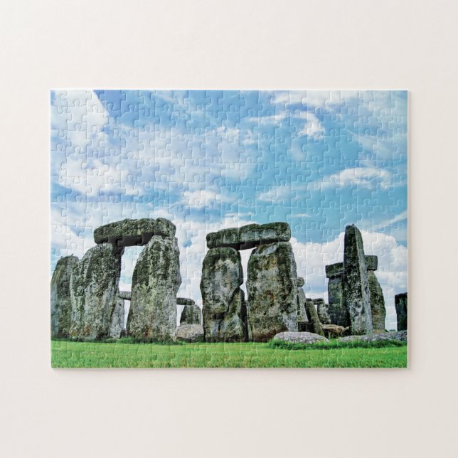 Quebra-cabeça Stonehenge Landmark Wiltshire England Photo (Horizontal)