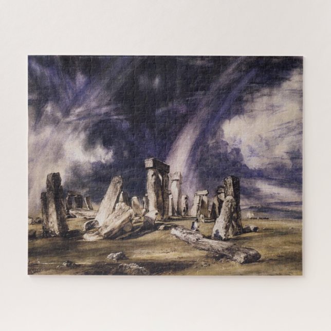 Quebra-cabeça Stonehenge (por John Constable) (Horizontal)