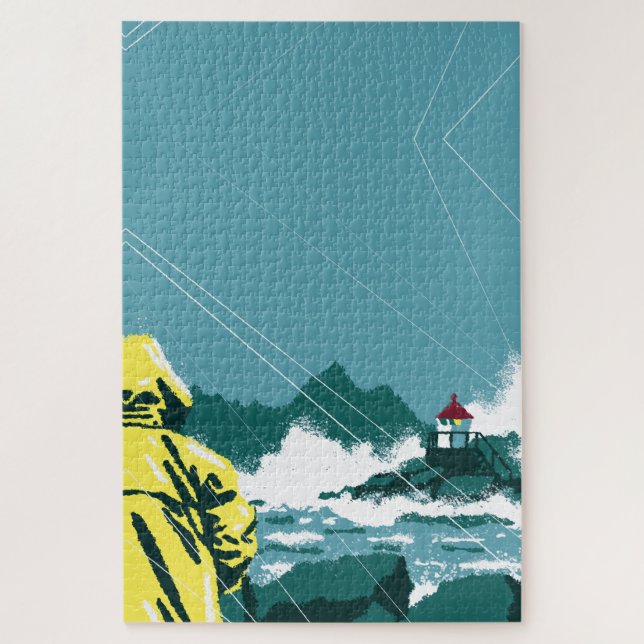 Quebra-cabeça Stormwatch: Majestade da Ilha (Vertical)