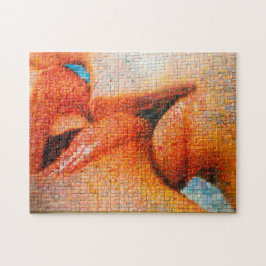 Quebra-cabeça Street Art.Gothic Quarter Barcelona