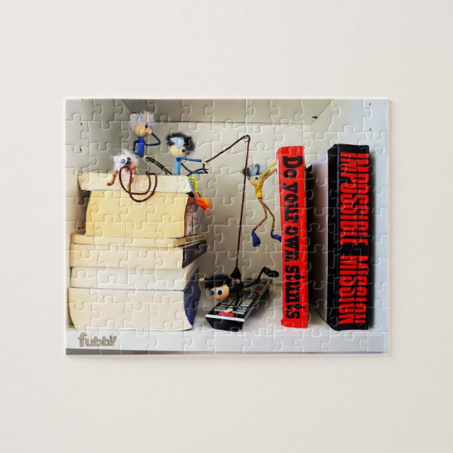 Quebra-cabeça Stunt Fubby's Tom Cruise naspelen. (Horizontal)