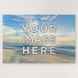 Quebra-cabeça Sua Foto Personalizada Grande Adulto