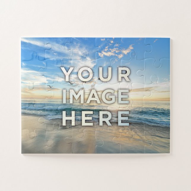 Quebra-cabeça Sua Foto Personalizada para Crianças Fácil 30 peça (Horizontal)