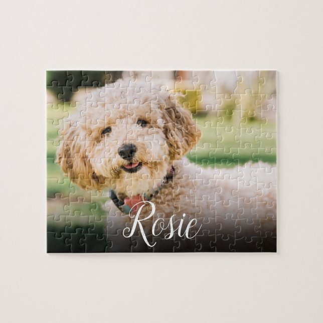 Quebra-cabeça Sua Foto Pet Favorita (Horizontal)