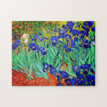 Quebra-cabeça Subidas por Vincent Van Gogh<br><div class="desc">Vincent Van Gogh Irises. Pintado em 1889, é uma das pinturas que criou no Santo Paul-de-Mausole hospício em Santo-Rémy-de-Provence, na França. É uma pintura a óleo. Esta pintura de óleo paisagístico de arte retrata um campo de plantas de flores de íris. Vincent Van Gogh era um artista famoso. Ele era...</div>