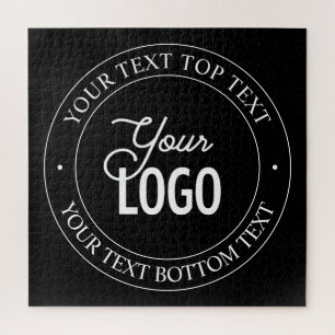 Quebra-cabeça Substituição fácil do logotipo e texto personalizá