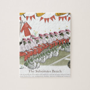 Quebra-cabeça substitutos do futebol de galês