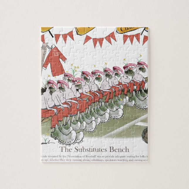 Quebra-cabeça substitutos do futebol de galês (Vertical)