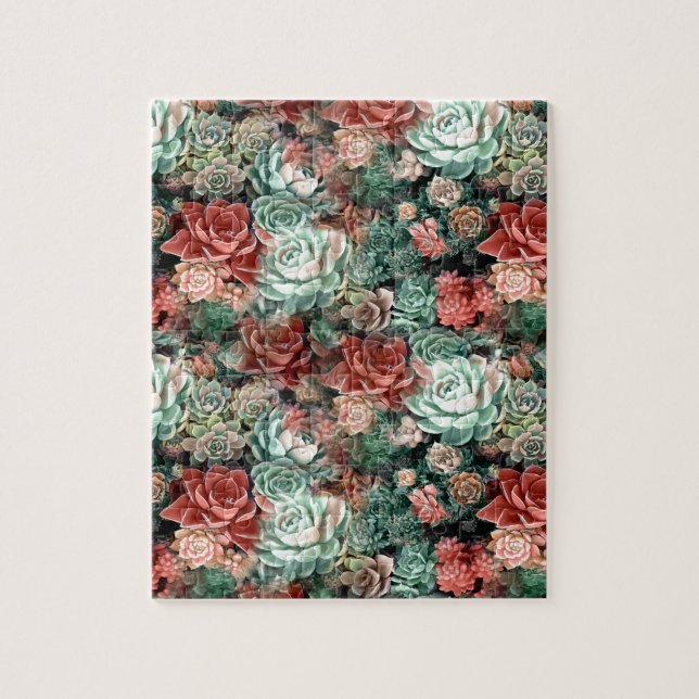 Quebra-cabeça Succulents do Succulent (Vertical)