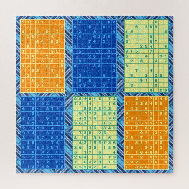 Quebra-cabeça Sudoku (Vertical)