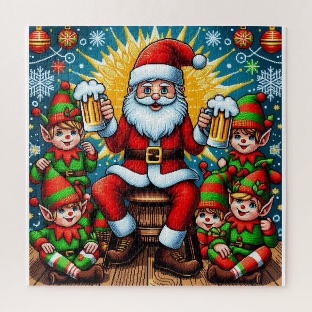 Quebra-cabeça Suéter Feio de Natal (Vertical)