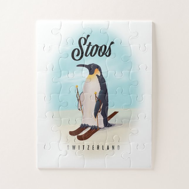 Quebra-cabeça Suiça Stoos (Vertical)