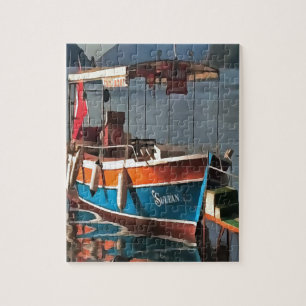 Quebra-cabeça Sultan Taxi Boat Marmaris Arte Náutica