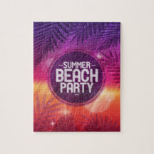 Summer Beach Party Night