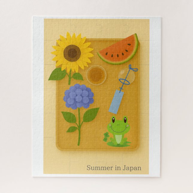 Quebra-cabeça 🌻 Summer in Japan (Vertical)