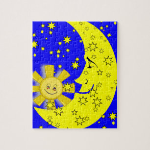 Quebra-cabeça Sun Moon Stars