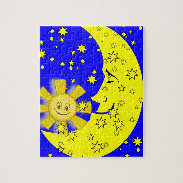 Quebra-cabeça Sun Moon Stars (Vertical)