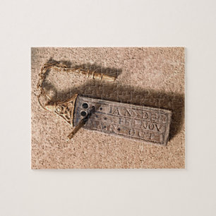 Quebra-cabeça Sundial, prata e ouro portáteis, século X (d