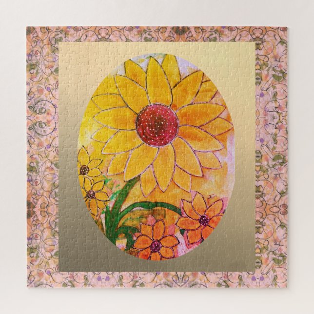 Quebra-cabeça Sunflower  (Vertical)