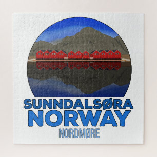Quebra-cabeça Sunndalsøra Nordmøre Noruega