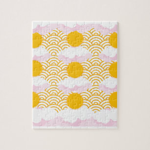 Quebra-cabeça Sunny Cloudy Sky