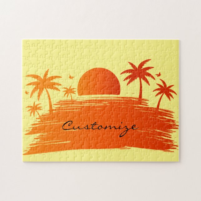 Quebra-cabeça Sunrise de Praia Sunset Thunder_Cove (Horizontal)