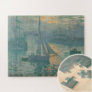 Quebra-cabeça Sunrise (Marine) por Claude Monet