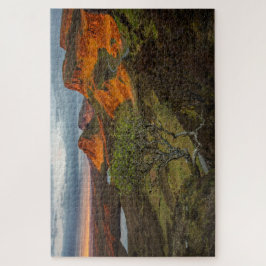 Quebra-cabeça Sunrise na Escócia, Quiraing, Skye