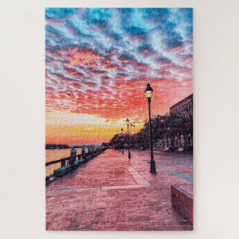 Quebra-cabeça Sunrise na River Street