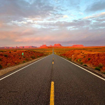 Sunrise no Forrest Gump Point