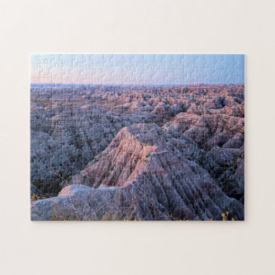 Quebra-cabeça Sunrise no Parque Nacional de Badlands, Dakota do 