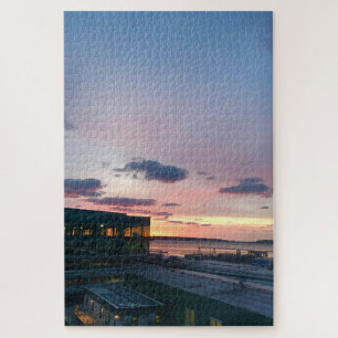 Quebra-cabeça Sunrise Sobre Portland ME, Maine Photoics