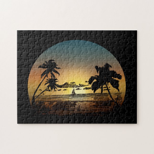 Quebra-cabeça Sunset (Horizontal)