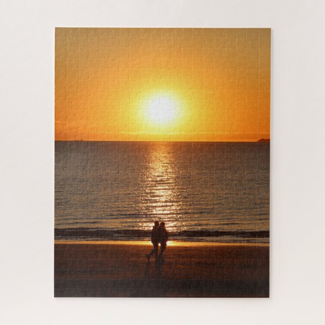 Quebra-cabeça "Sunset Couple" Photography (Vertical)