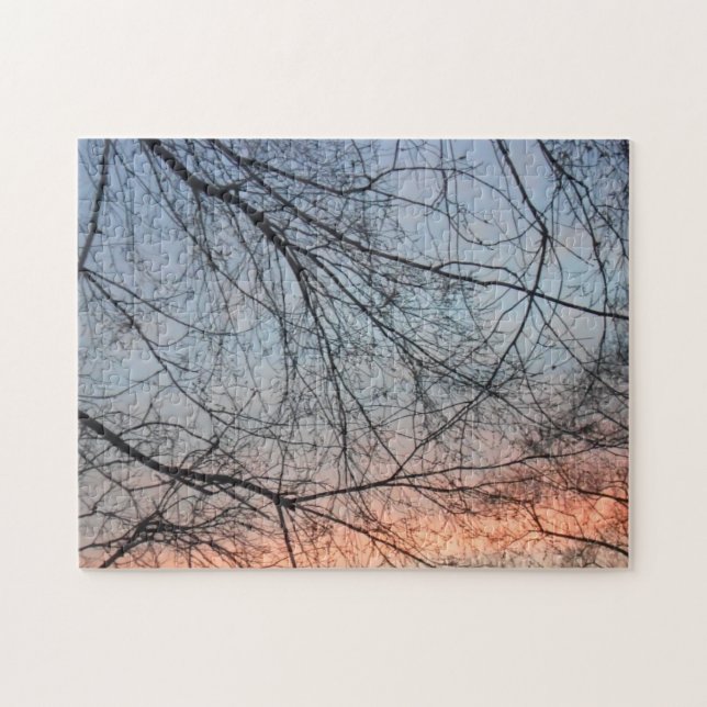 Quebra-cabeça Sunset de Illinois (Horizontal)