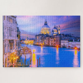 Quebra-cabeça Sunset do Grande Canal de Veneza