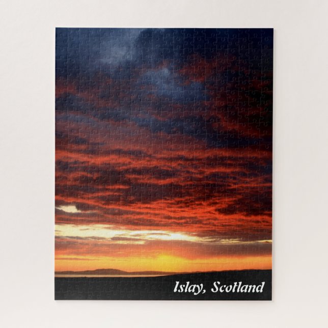 Quebra-cabeça Sunset em Islay, Escócia (Vertical)