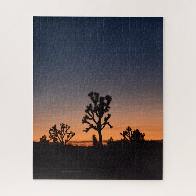 Quebra-cabeça Sunset Joshua Trees (Vertical)