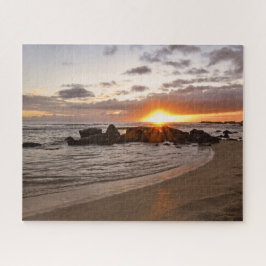 Quebra-cabeça Sunset on Kauaii - Havaí - 16x20 - 520 pc