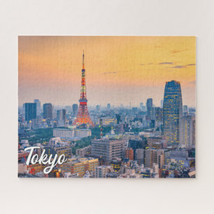 Quebra-cabeça Sunset Over Tokyo, Japão
