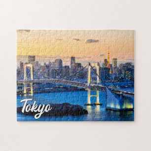 Quebra-cabeça Sunset Over Tokyo, Japão