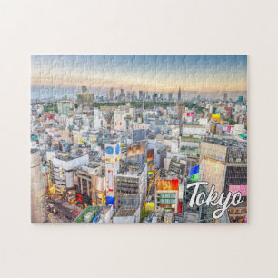 Quebra-cabeça Sunset Over Tokyo, Japão