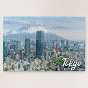 Quebra-cabeça Sunset Over Tokyo, Japão