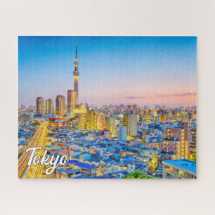 Quebra-cabeça Sunset Over Tokyo, Japão