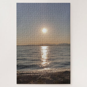 Quebra-cabeça Sunset Summer Night Beach Life Photoshop